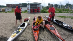 Mittagspause in Langballigau