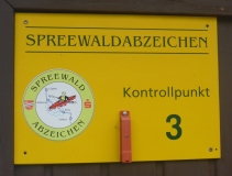 Kontrollpunkt Spreewaldabzeichen
