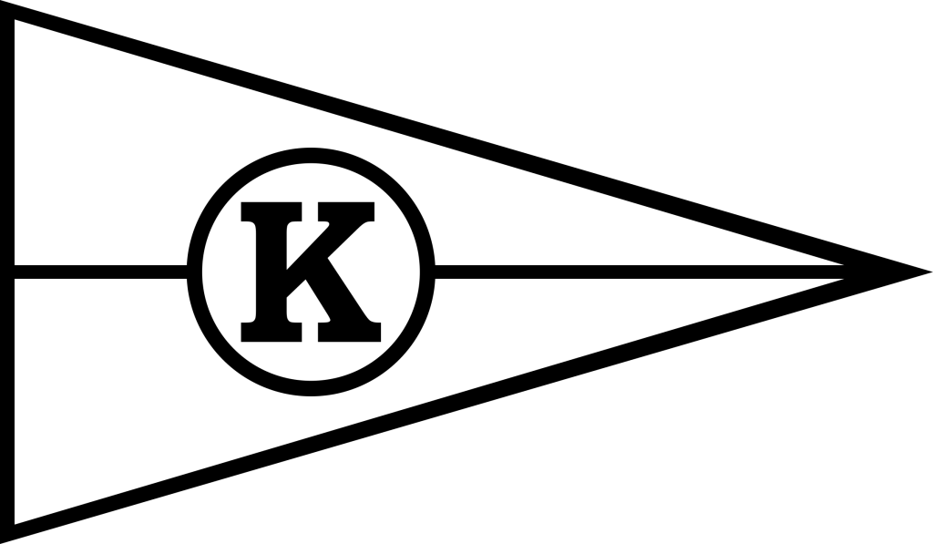 TSV Klausdorf Kanu Logo als schwarzen Rahmen